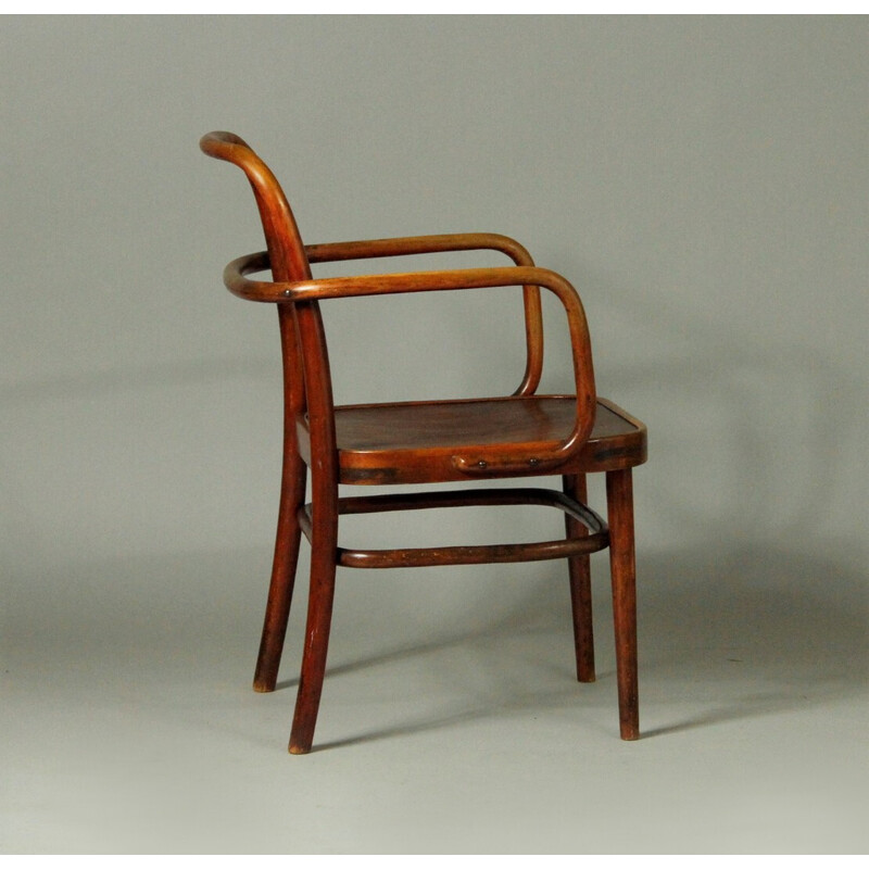 Satz von 3 Vintage-Sesseln von Gustav Adolf Schneck für Thonet, 1930er Jahre
