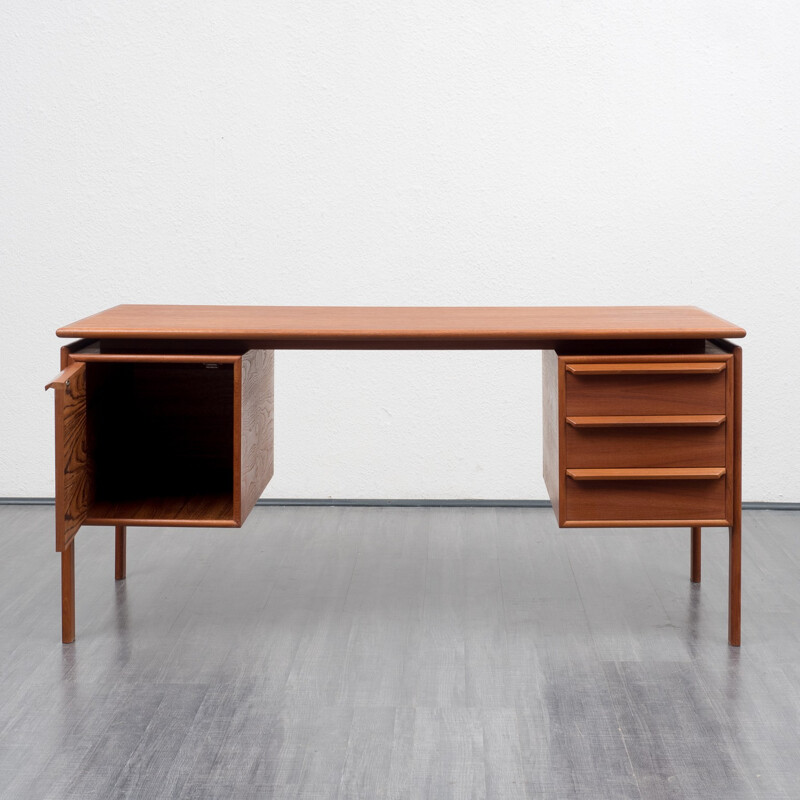 Desk by G.V. Møbler, teak - 1960s