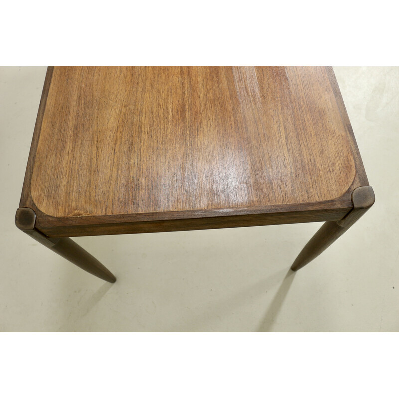 Scandinavian vintage teak coffee table, 1960