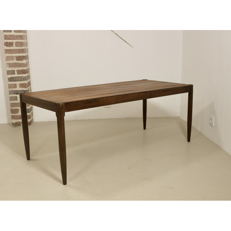 Scandinavian vintage teak coffee table, 1960