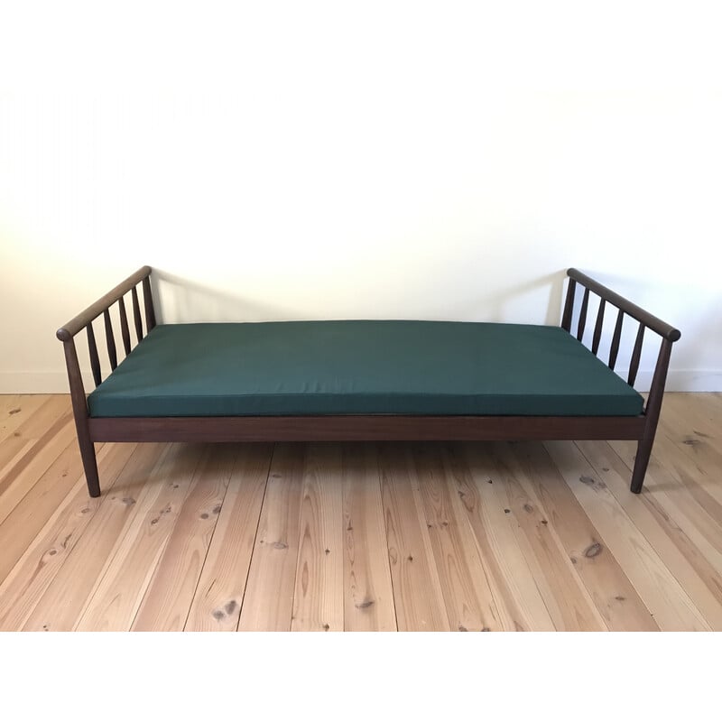 Scandinavian vintage teak daybed, 1950