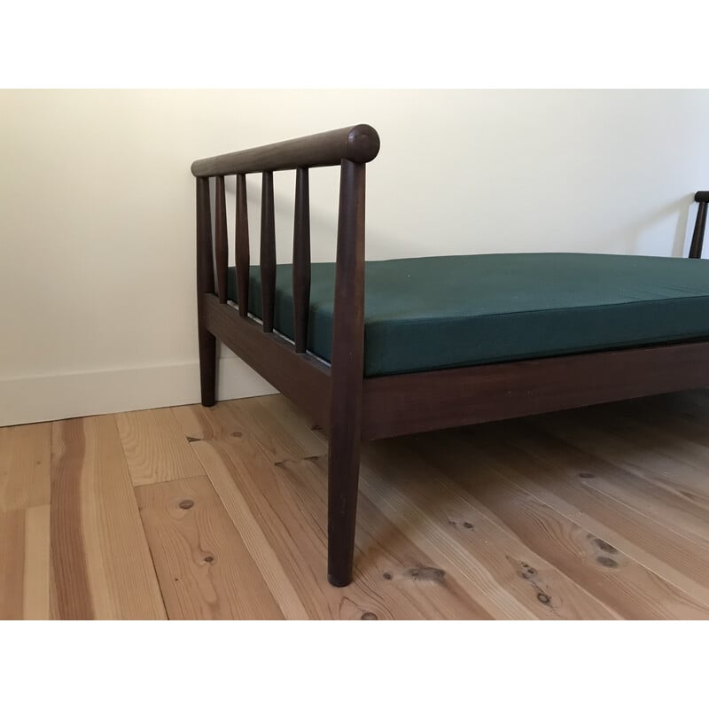 Scandinavian vintage teak daybed, 1950