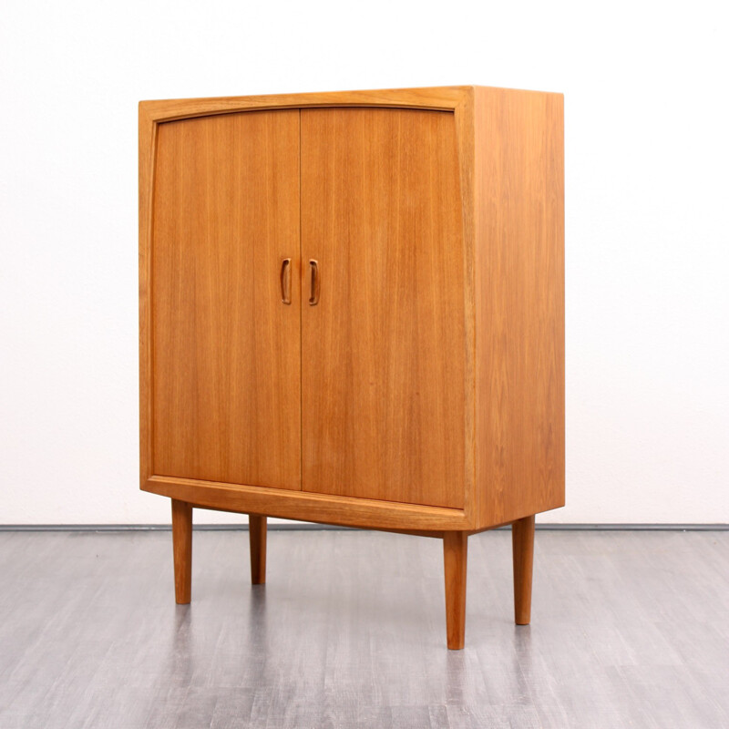 Highboard in teak with an organic design by Bartels - 1960s