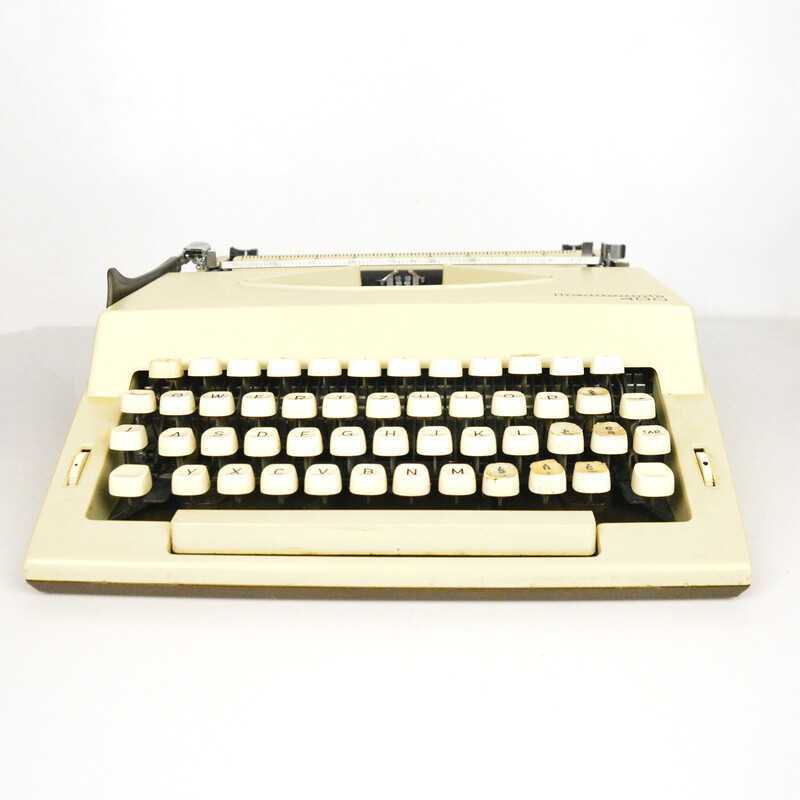 Vintage Beaucourt 400 máquina de escribir de maleta, Alemania 1980s