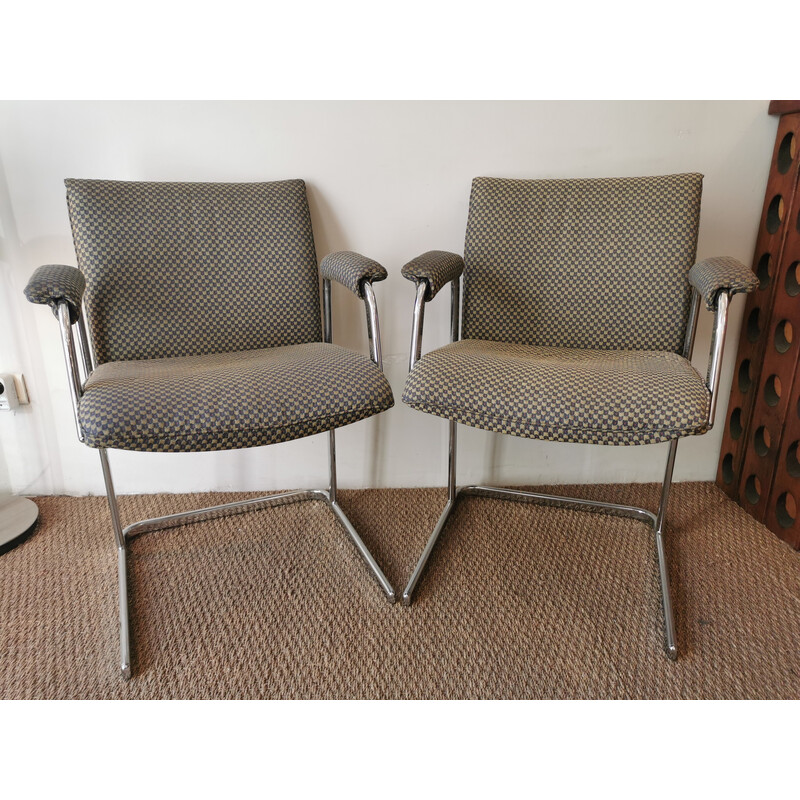 Pair of vintage "Delphi" armchairs by Boss Design