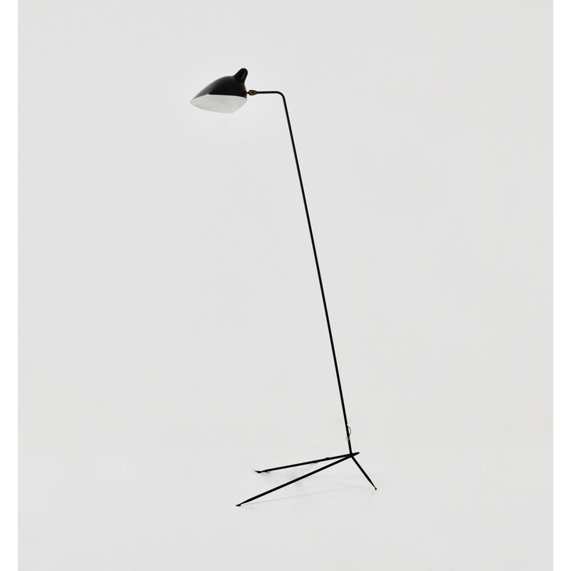 Lámpara de pie vintage de Serge Mouille, 1953