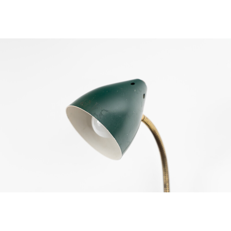 Vintage Ukkie I clamp lamp by H. Busquet for Hala Zeist