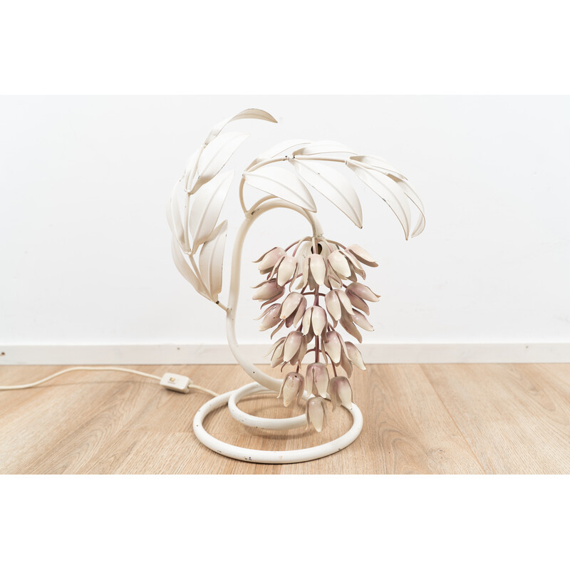 Vintage Wisteria table lamp by Hans Kögl