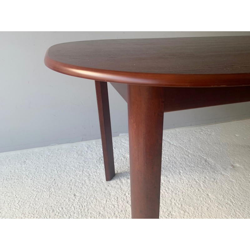 Deense mid century rozenhouten tafel van Farstrup, 1970