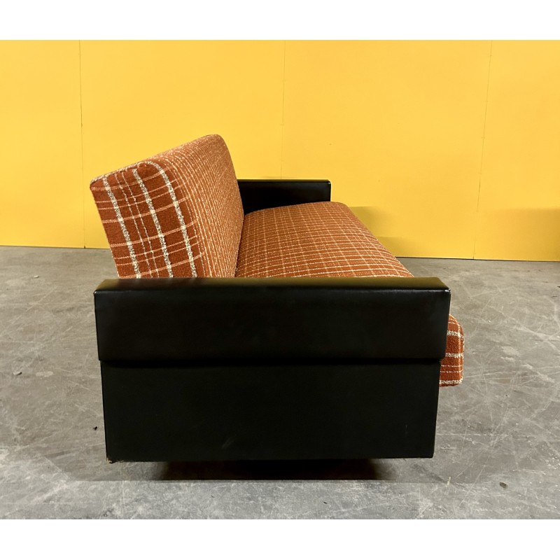 Sofá-cama vintage danés, años 60