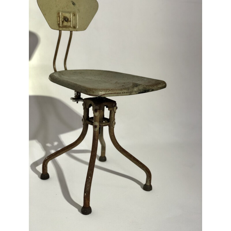 Vintage stoel model Flambo van Henri Liber