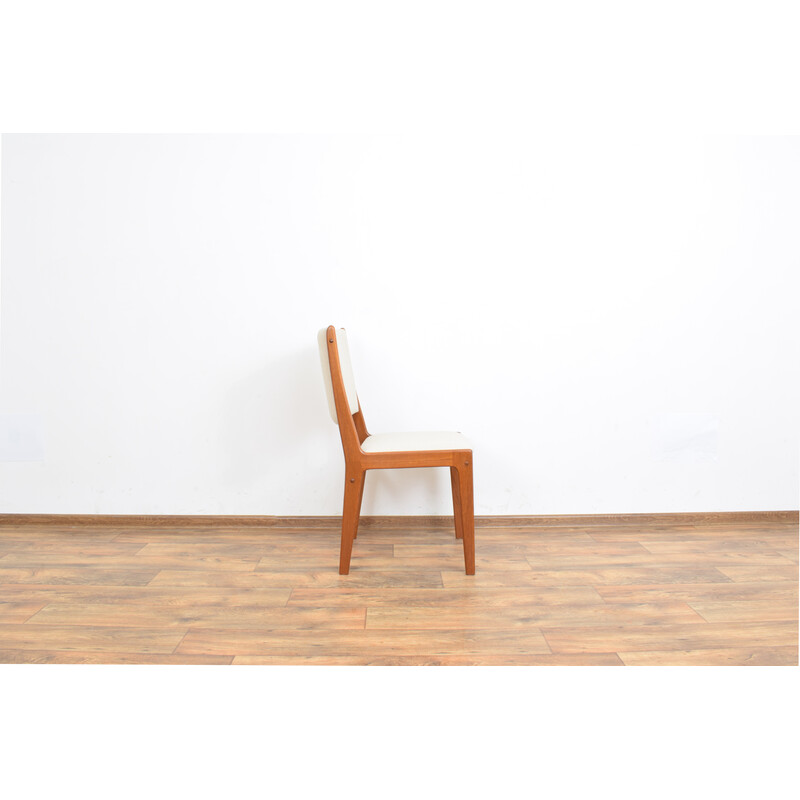 Set of 6 mid-century Danish teak dining chairs by Johannes Andersen, 1960s