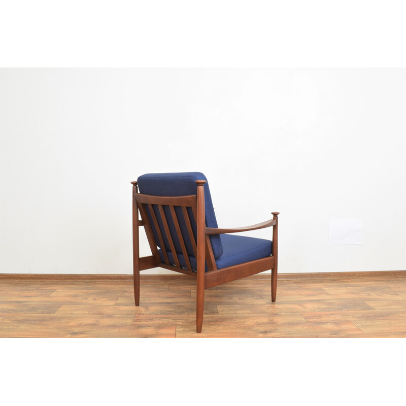 Deense fauteuil uit het midden van de eeuw, 1960