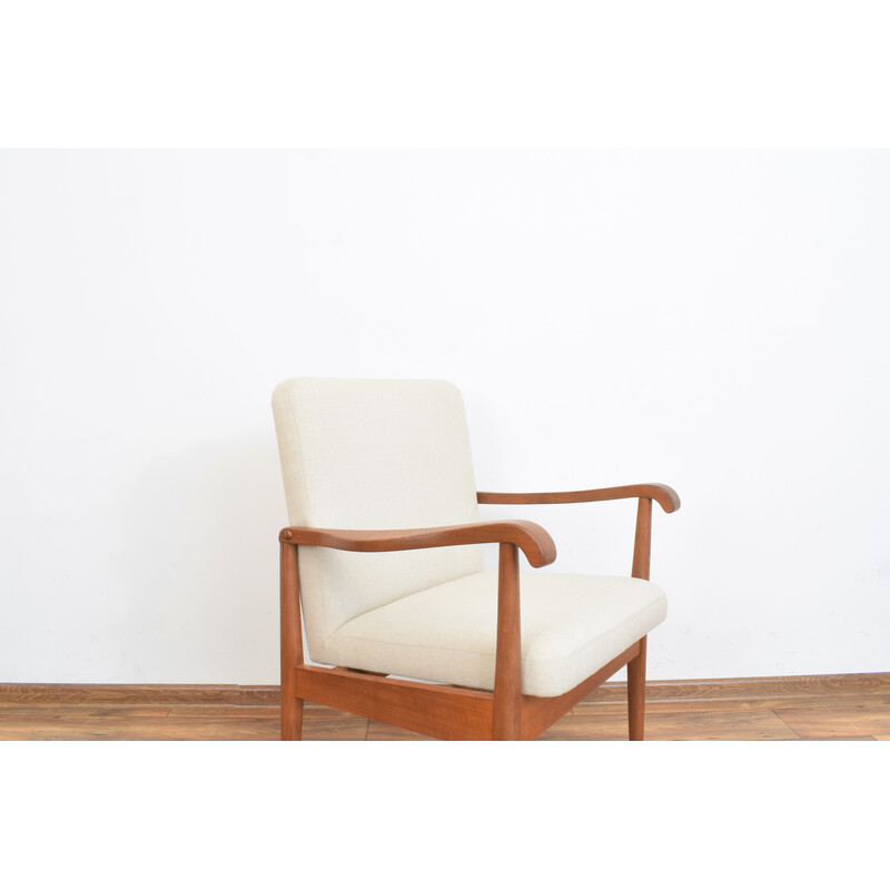 Mid-century Danish teak armchair, 1950s