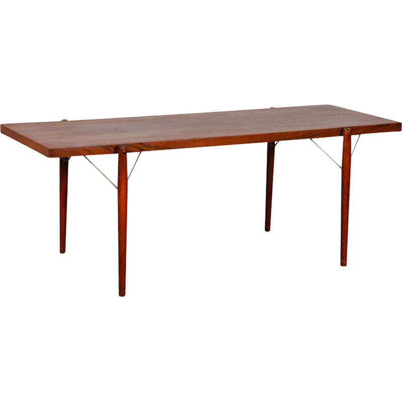 Mesa de centro vintage de madera, 1960