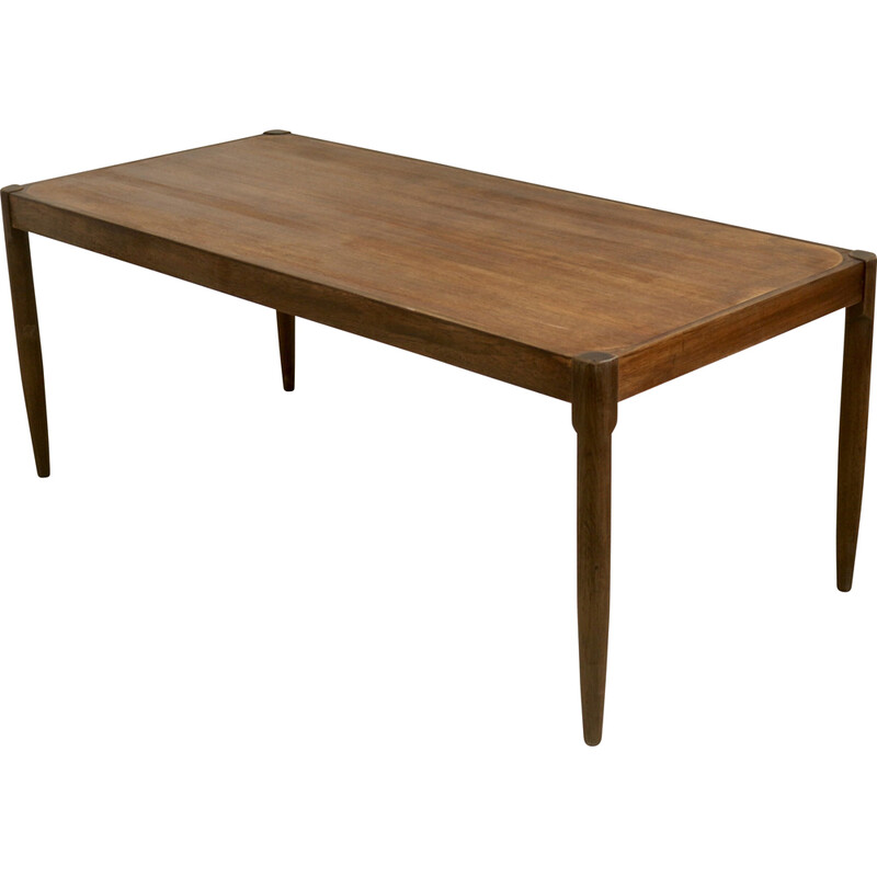 Scandinavian vintage teak coffee table, 1960