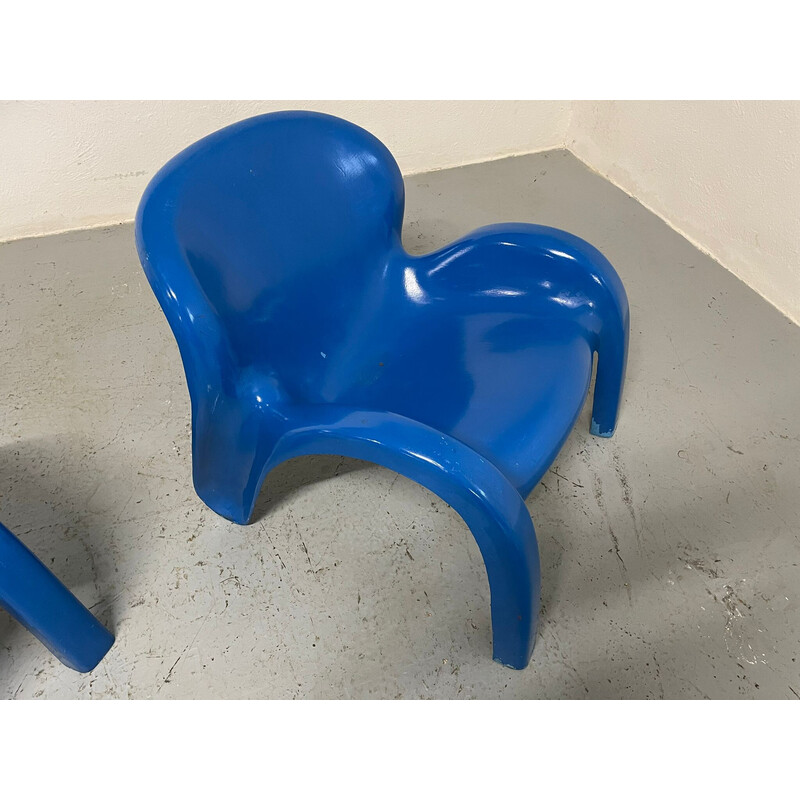 Pareja de sillones vintage Gn2 de Peter Ghyczy