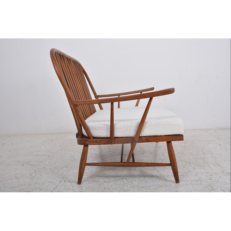 Vintage 2-Sitzer Bank von Lucian Ercolani für Ercol, 1960