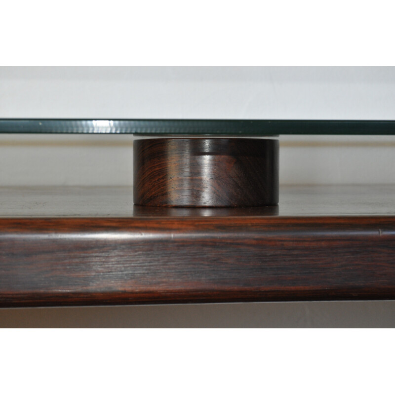 Console table in rosewood - 1970s