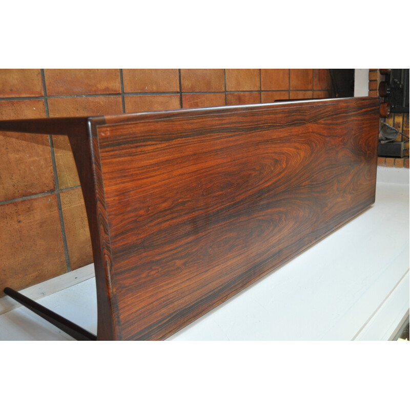 Console table in rosewood - 1970s