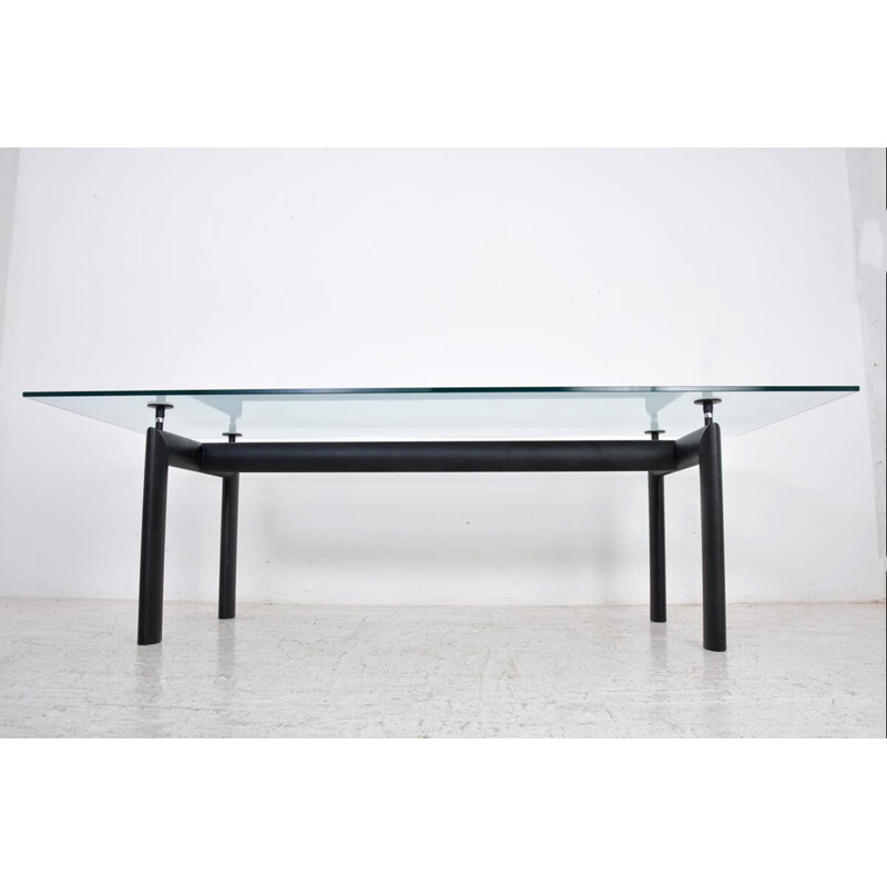 Table vintage "Lc6" par Le Corbusier, Pierre Jeanneret et Charlotte Perriand pour Cassina, Italie 1980
