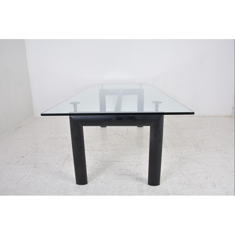 Vintage table "Lc6" by Le Corbusier, Pierre Jeanneret and Charlotte Perriand for Cassina, Italy 1980