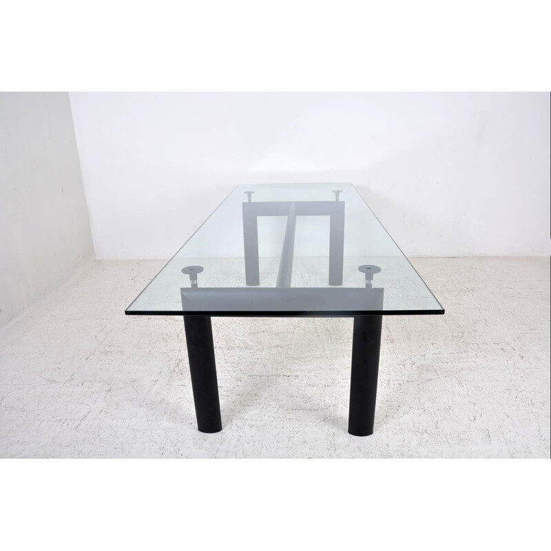 Vintage table "Lc6" by Le Corbusier, Pierre Jeanneret and Charlotte Perriand for Cassina, Italy 1980