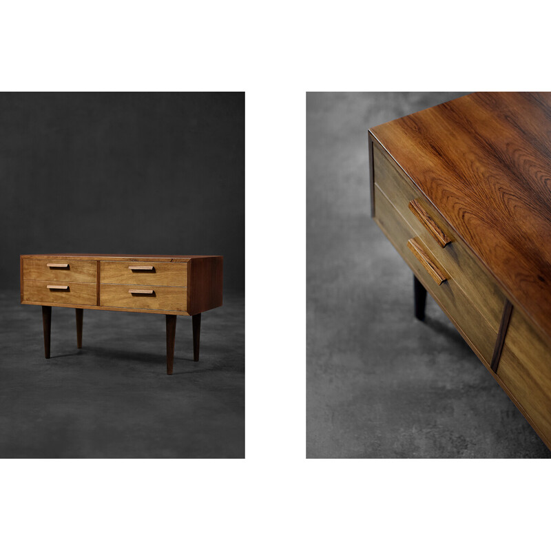 Vintage Danish rosewood chest of drawers by Kai Kristiansen for Feldballes Møbelfabrik, 1960s