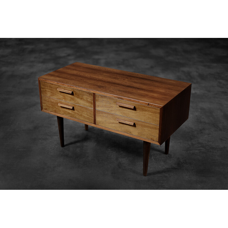 Commode danoise vintage en palissandre par Kai Kristiansen pour Feldballes Møbelfabrik, 1960