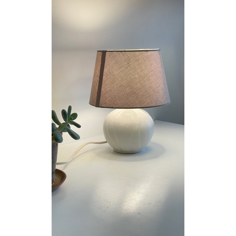 Vintage Italian ceramic ball lamp by Relux, 1980-1990