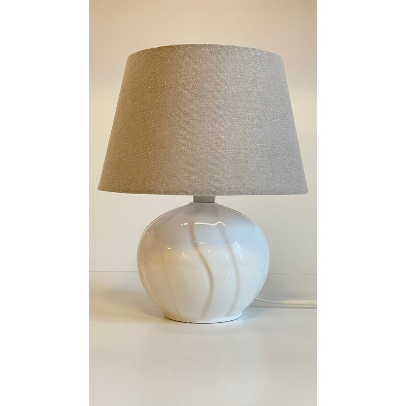 Vintage Italian ceramic ball lamp by Relux, 1980-1990