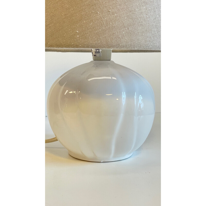 Vintage Italian ceramic ball lamp by Relux, 1980-1990