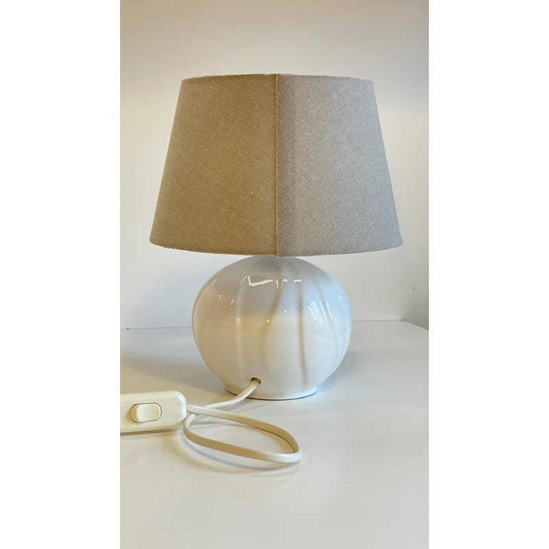 Lampe boule vintage italienne en céramique par Relux, 1980-1990