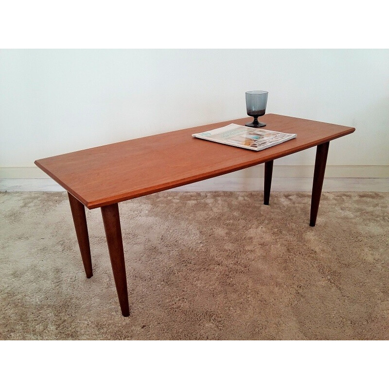 Coffee table in teak - 1960s
