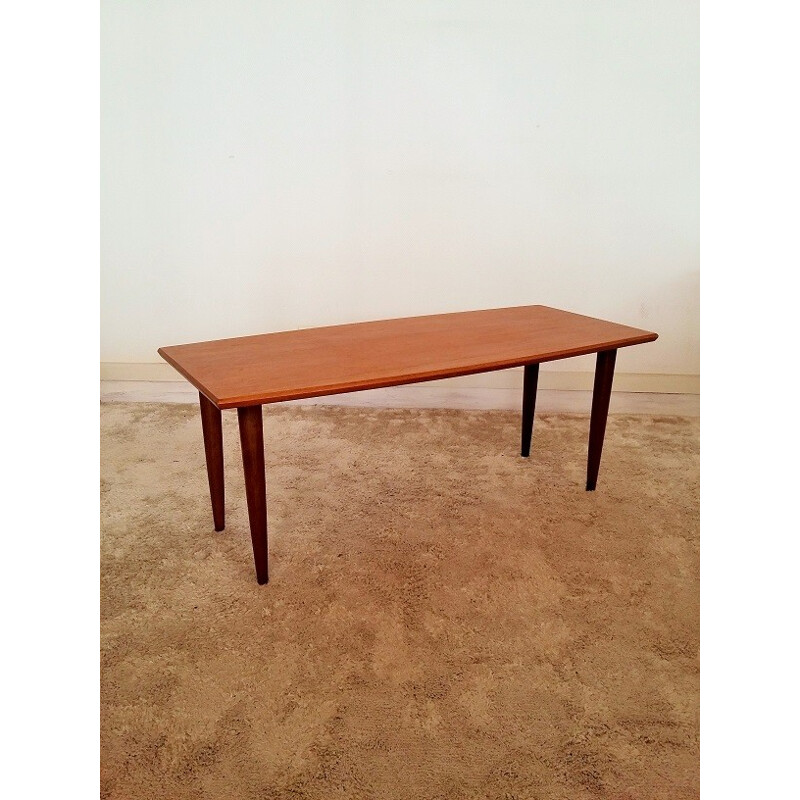 Coffee table in teak - 1960s