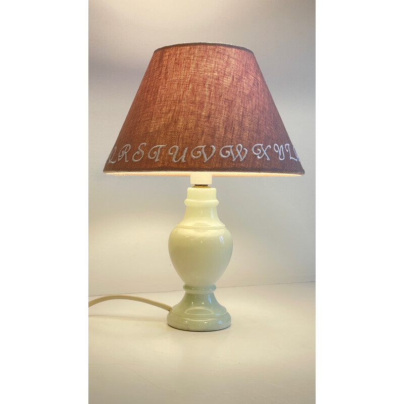 Vintage-Lampe mit Marmorfuß