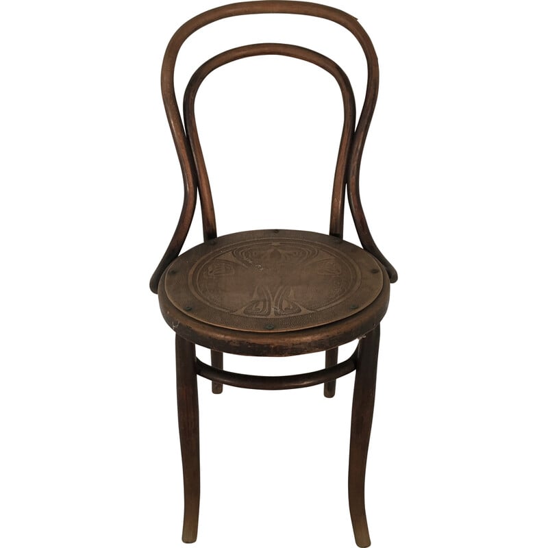 Vintage Thonet wooden chair, 1940