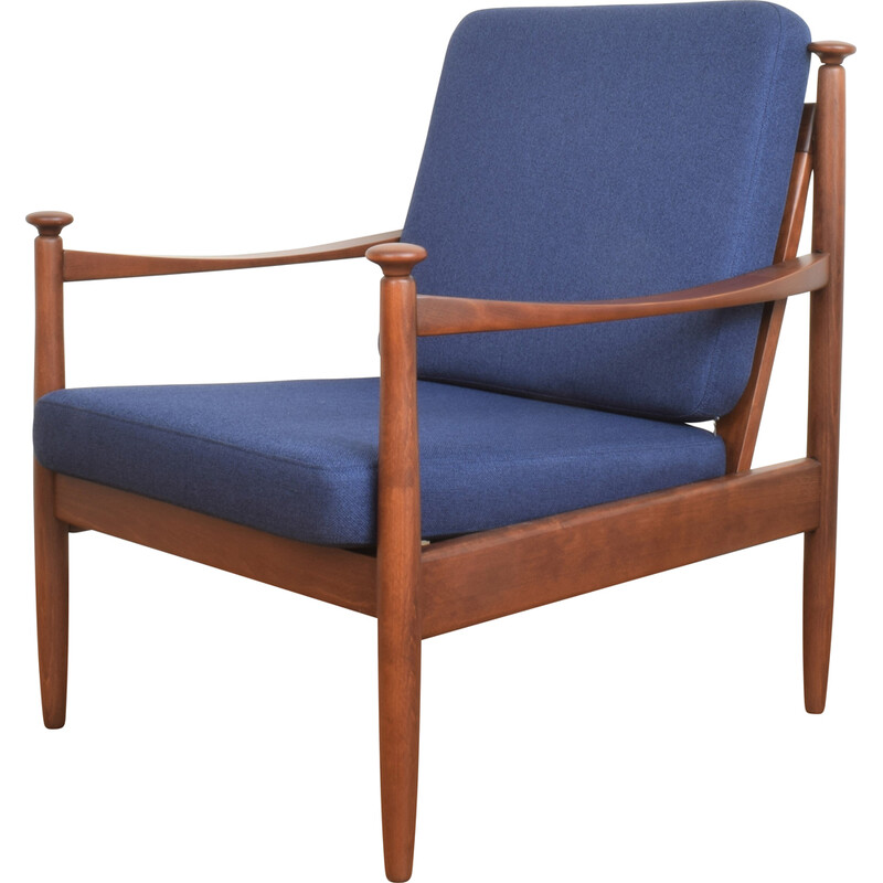 Deense fauteuil uit het midden van de eeuw, 1960