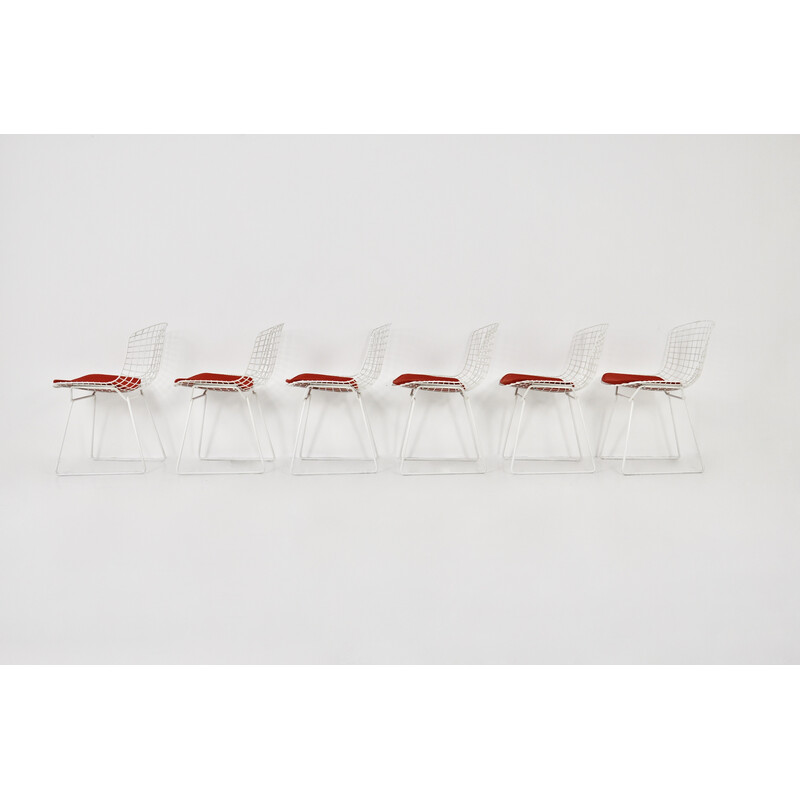 Conjunto de 6 cadeiras vintage de Harry Bertoia para Knoll, 1960