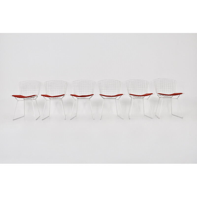 Set van 6 vintage stoelen van Harry Bertoia voor Knoll, 1960