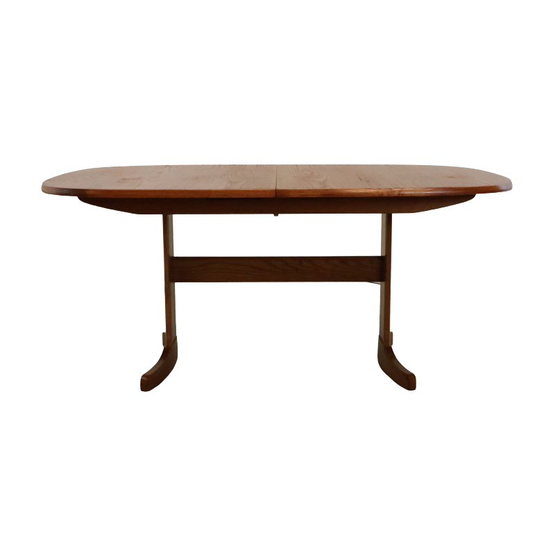Table ovale vintage à rallonge G-Plan