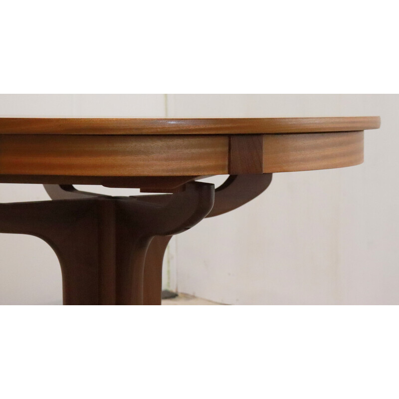 Vintage round table "Muker" by Nathan
