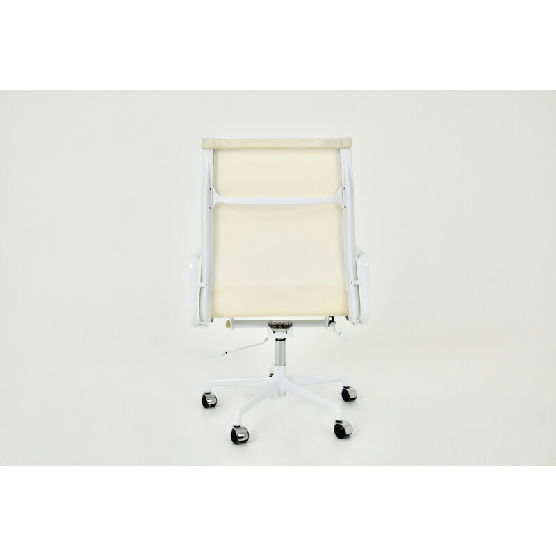 Vintage witte bureaustoel van Charles en Ray Eames voor Herman Miller, 1970