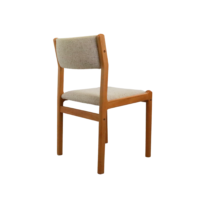 Conjunto de 4 cadeiras dinamarquesas vintage de Niels O Möller, Dinamarca