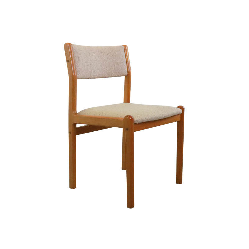 Conjunto de 4 cadeiras dinamarquesas vintage de Niels O Möller, Dinamarca
