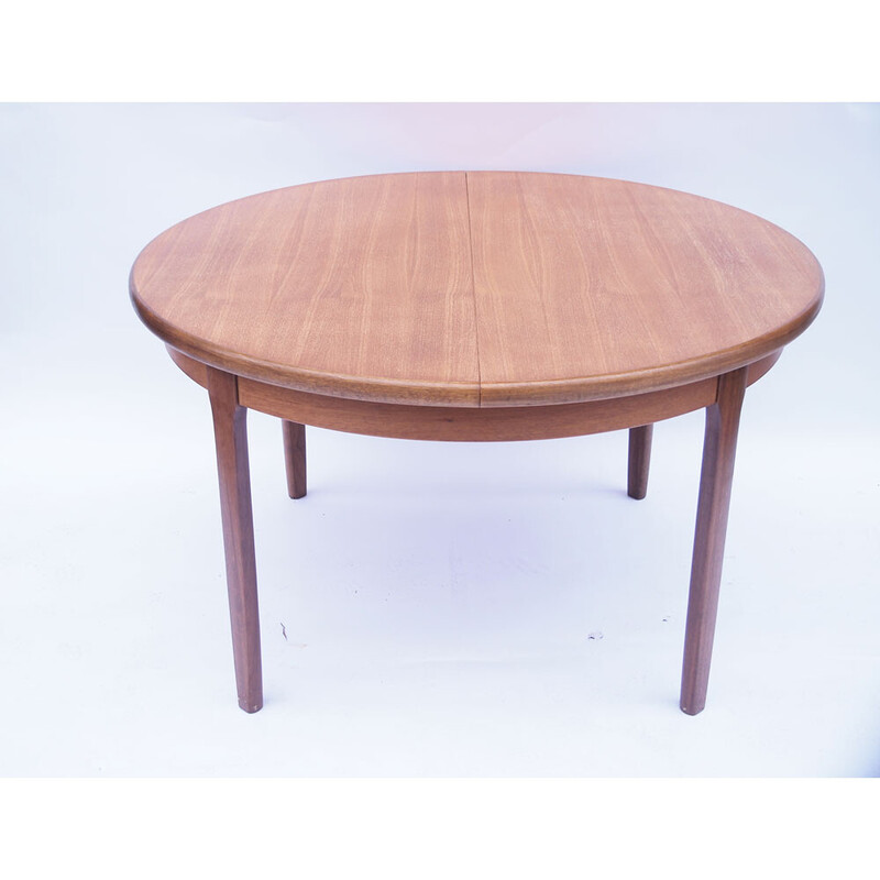 Scandinavian vintage table with butterfly extension, 1960-1970