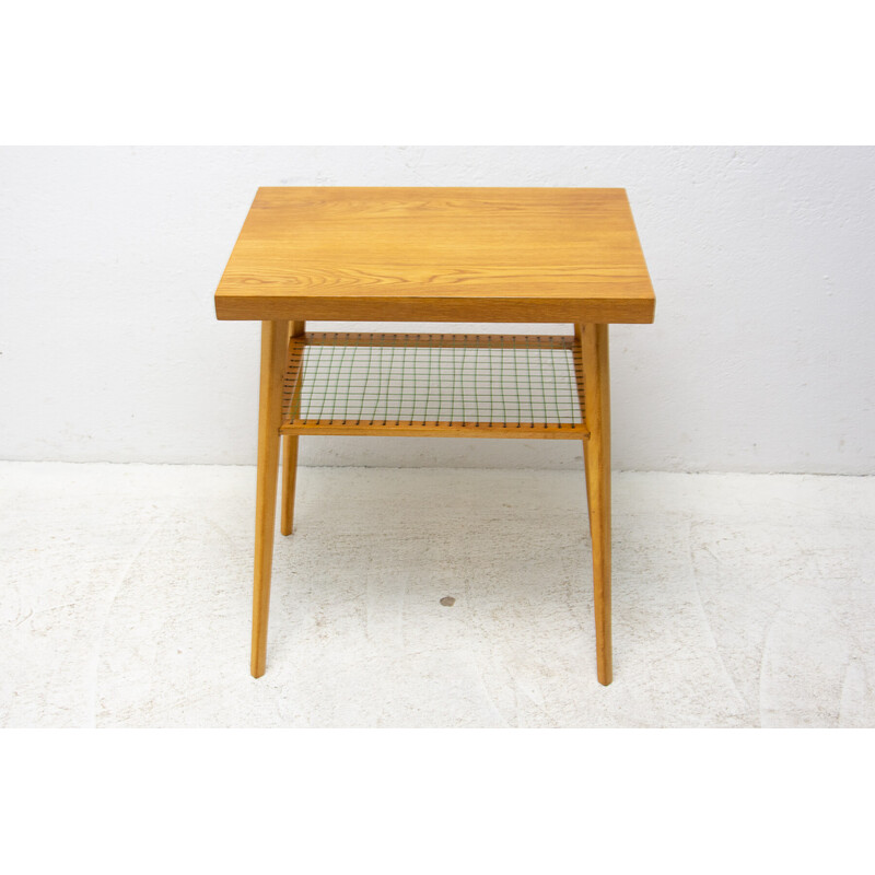 Mid century side table by Dřevopodnik Holešov, Czechoslovakia 1970s