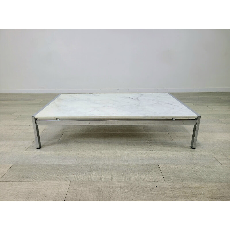 Vintage marble coffee table by J.A.Motte for Airborne, 1960