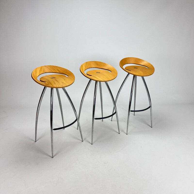 Vintage Lyra stools by Group Italia for Magis, Italy 1990s