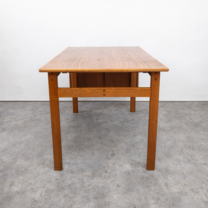 Mid century extendable dining table by Alan Fuchs for Krásná Jizba, Czechoslovakia 1960s